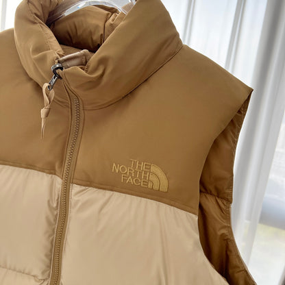 1996 vintage Nuptse padded packable jacket Vest down jacket