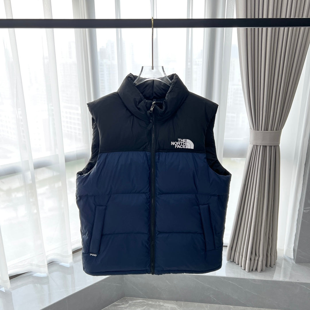 1996 vintage Nuptse padded packable jacket Vest down jacket