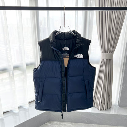 1996 vintage Nuptse padded packable jacket Vest down jacket