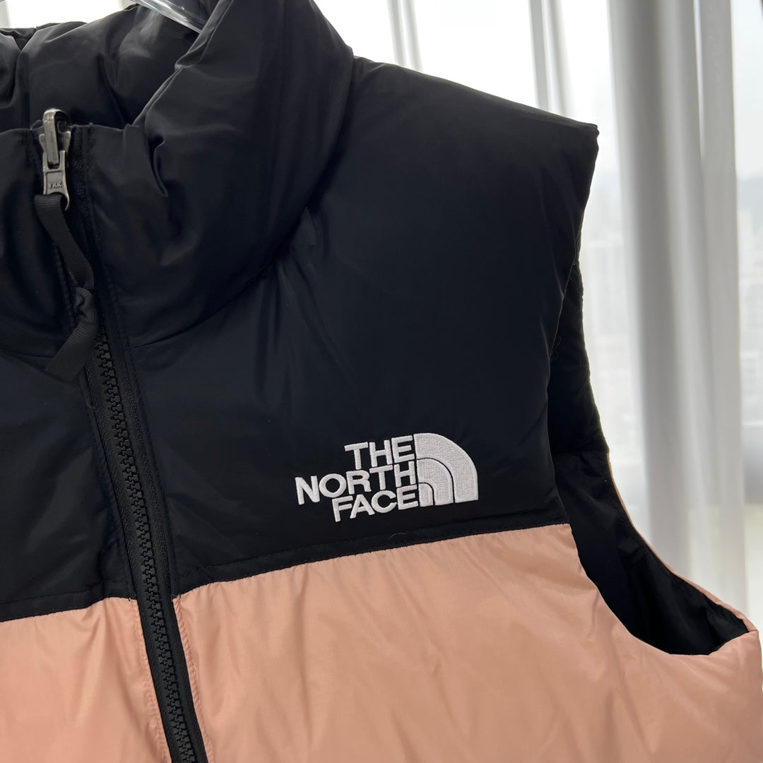 1996 vintage Nuptse padded packable jacket Vest down jacket