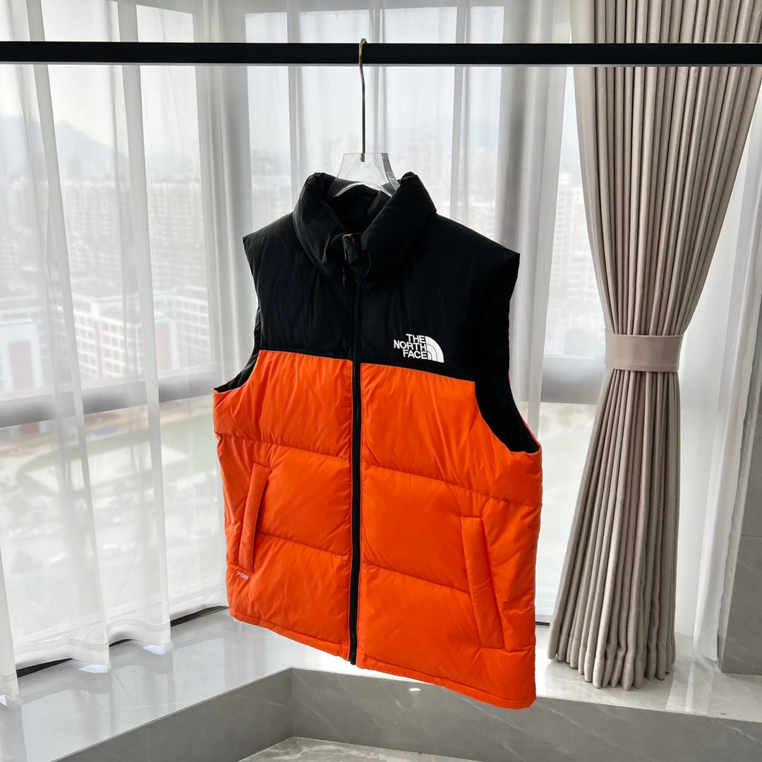 1996 vintage Nuptse padded packable jacket Vest down jacket