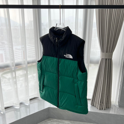 1996 vintage Nuptse padded packable jacket Vest down jacket