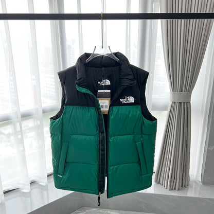 1996 vintage Nuptse padded packable jacket Vest down jacket