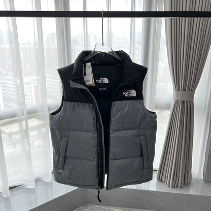 1996 vintage Nuptse padded packable jacket Vest down jacket