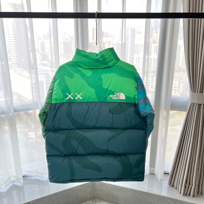 1996 vintage Nuptse padded packable jacket  down jacket