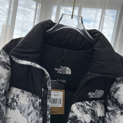 1996 vintage Nuptse padded packable jacket down jacket